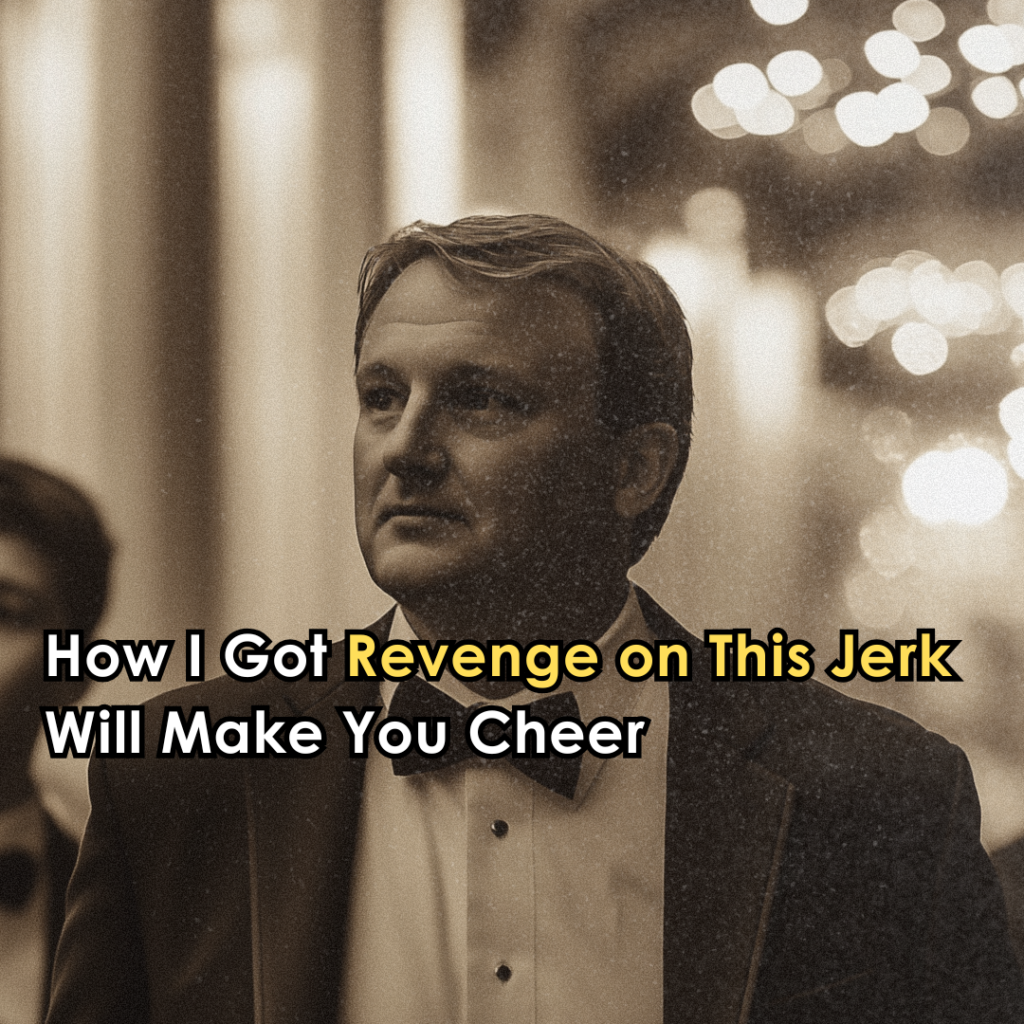 How I Got Revenge on This Jerk Will Make You Cheer